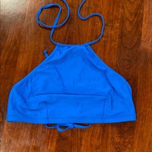 J Crew halter swim top